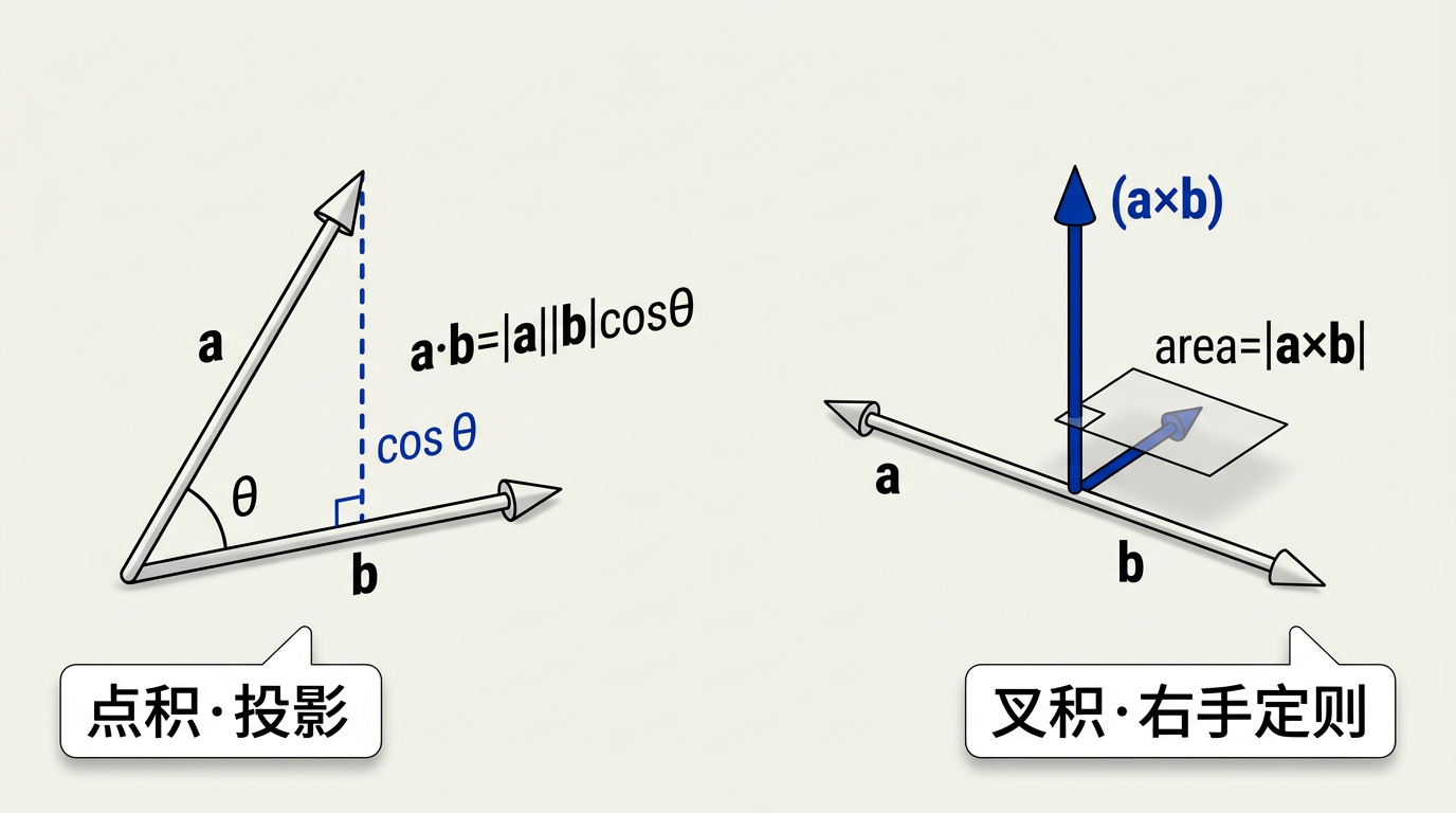 点积与叉积