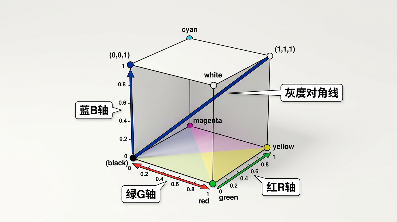 RGB颜色立方体