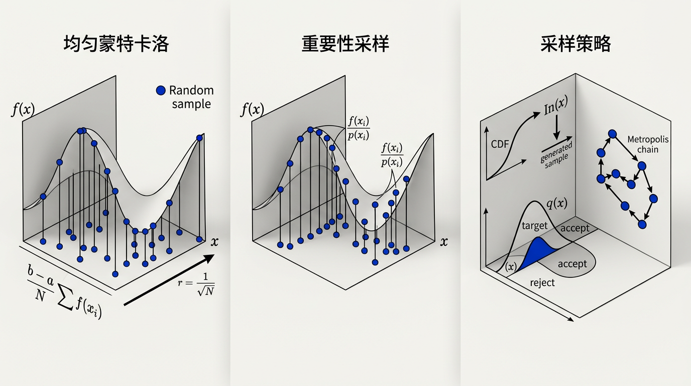 蒙特卡洛积分概览