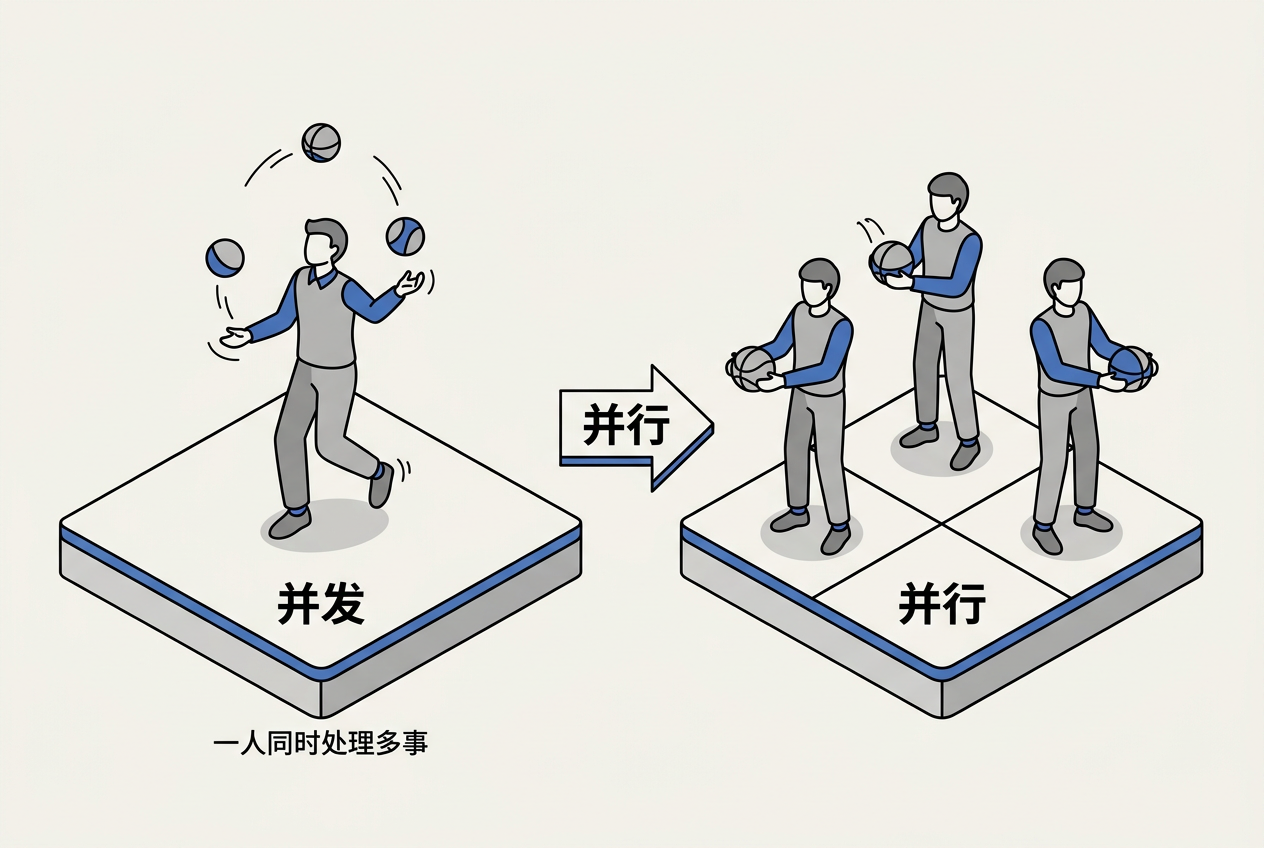 并发vs并行