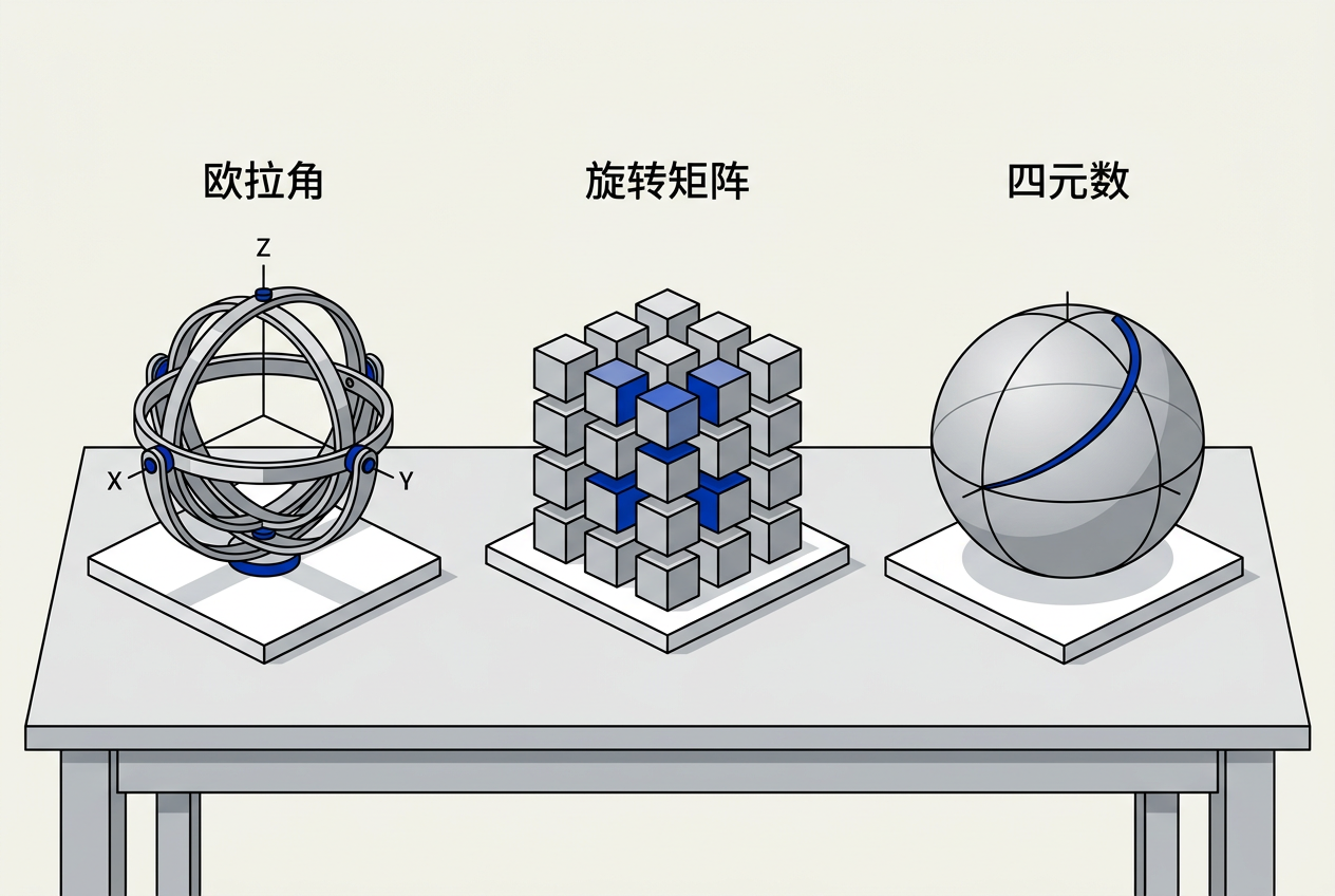 旋转对比