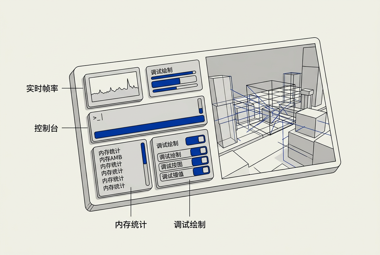 调试仪表盘
