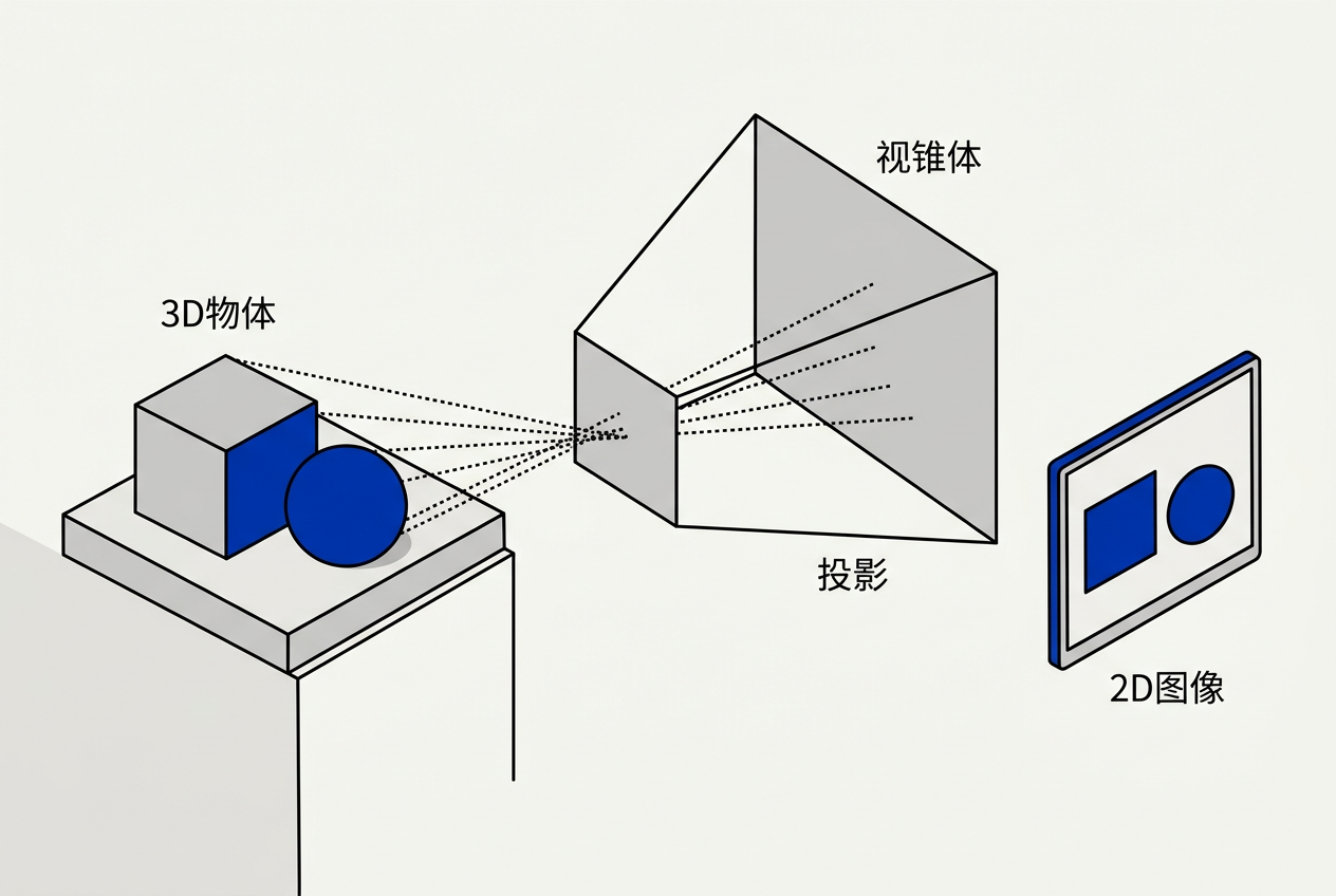 相机视锥体