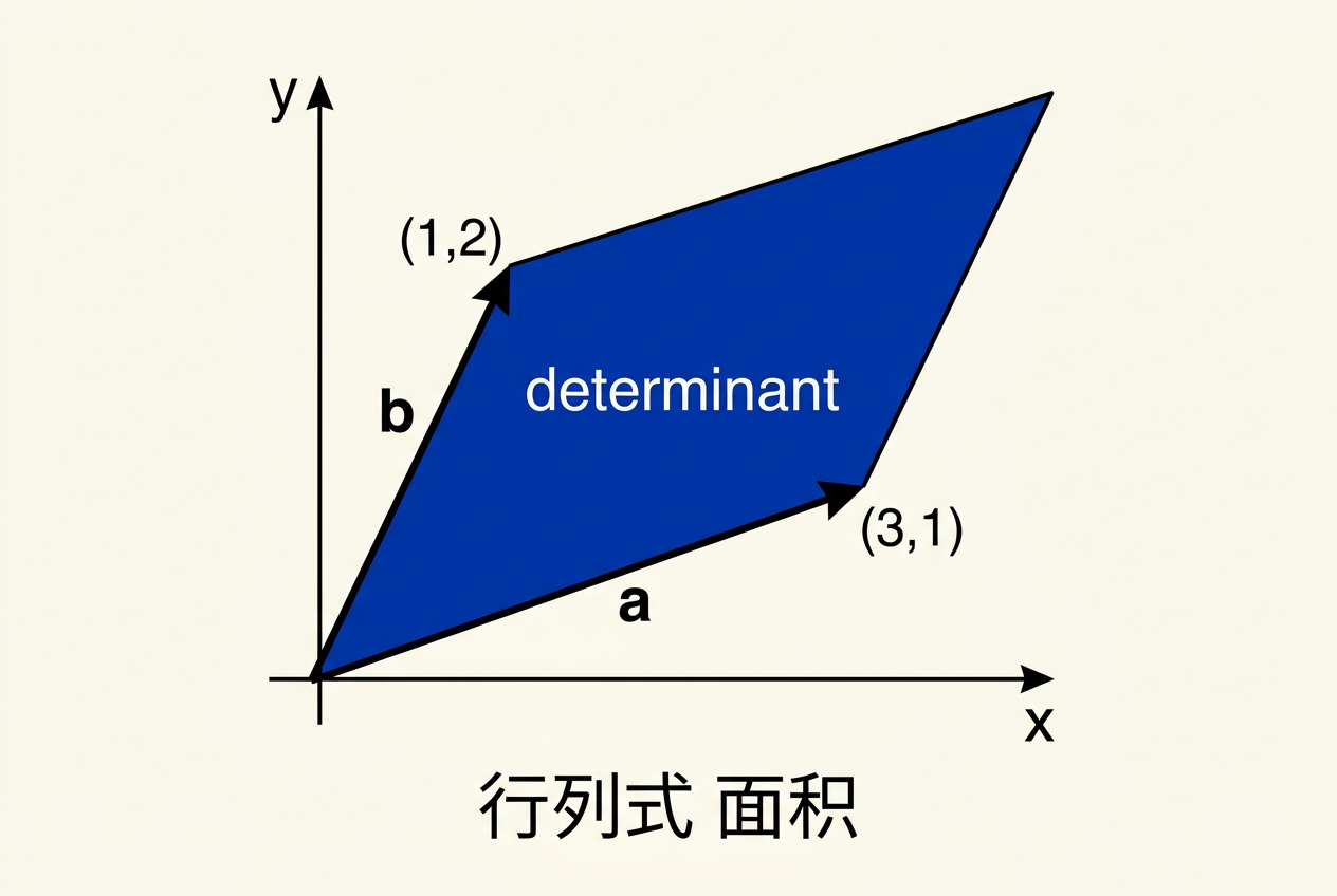 行列式的几何意义——平行四边形面积