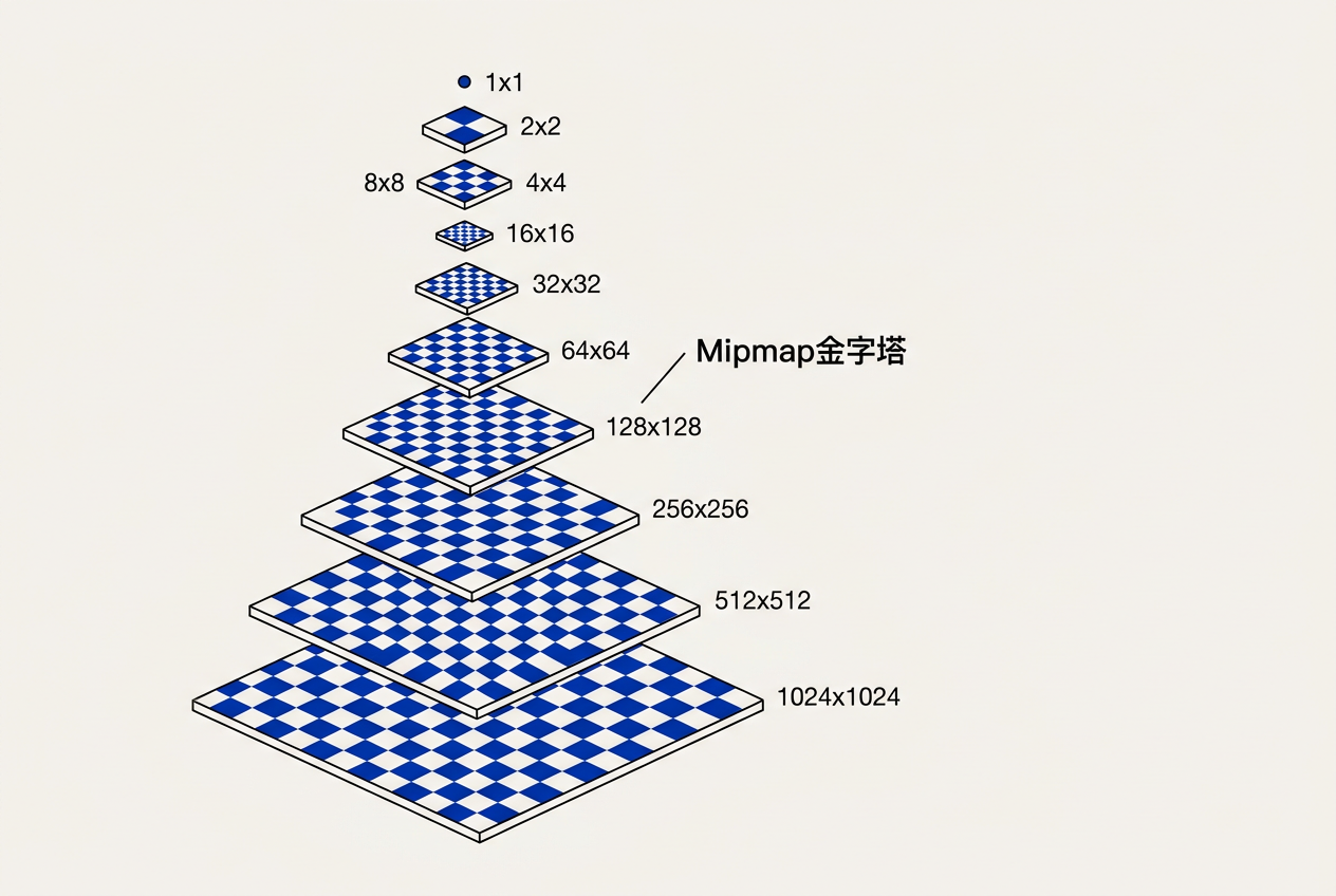 Mipmap金字塔
