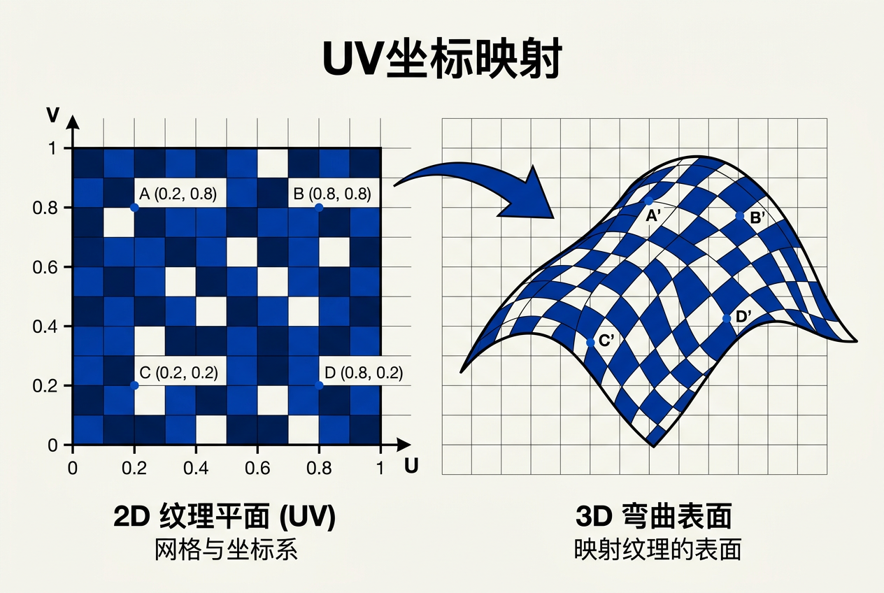 UV坐标映射