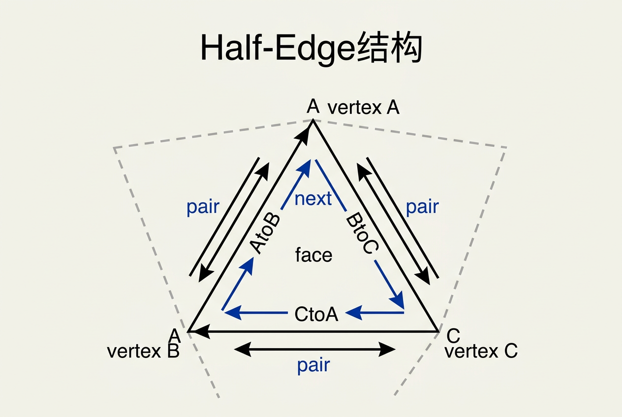 Half-Edge结构