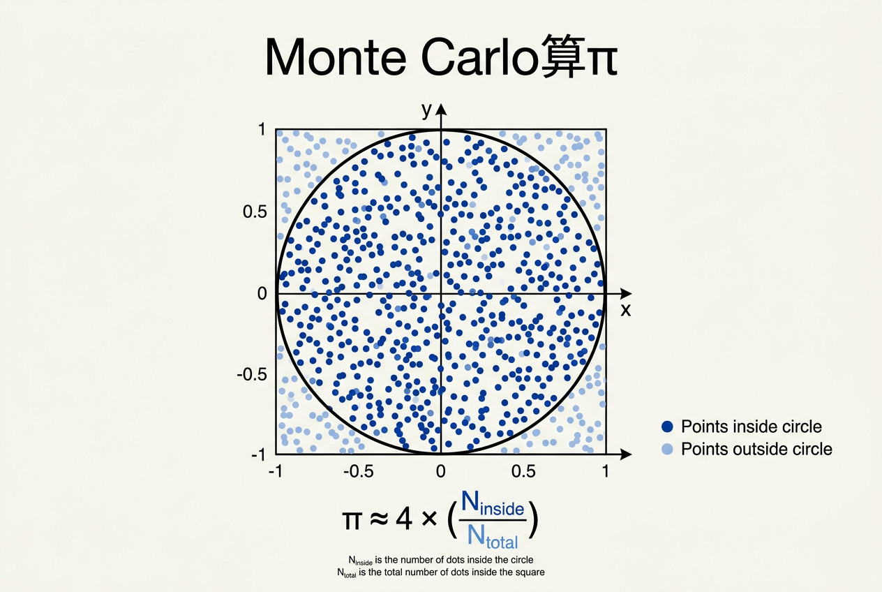 Monte Carlo算π