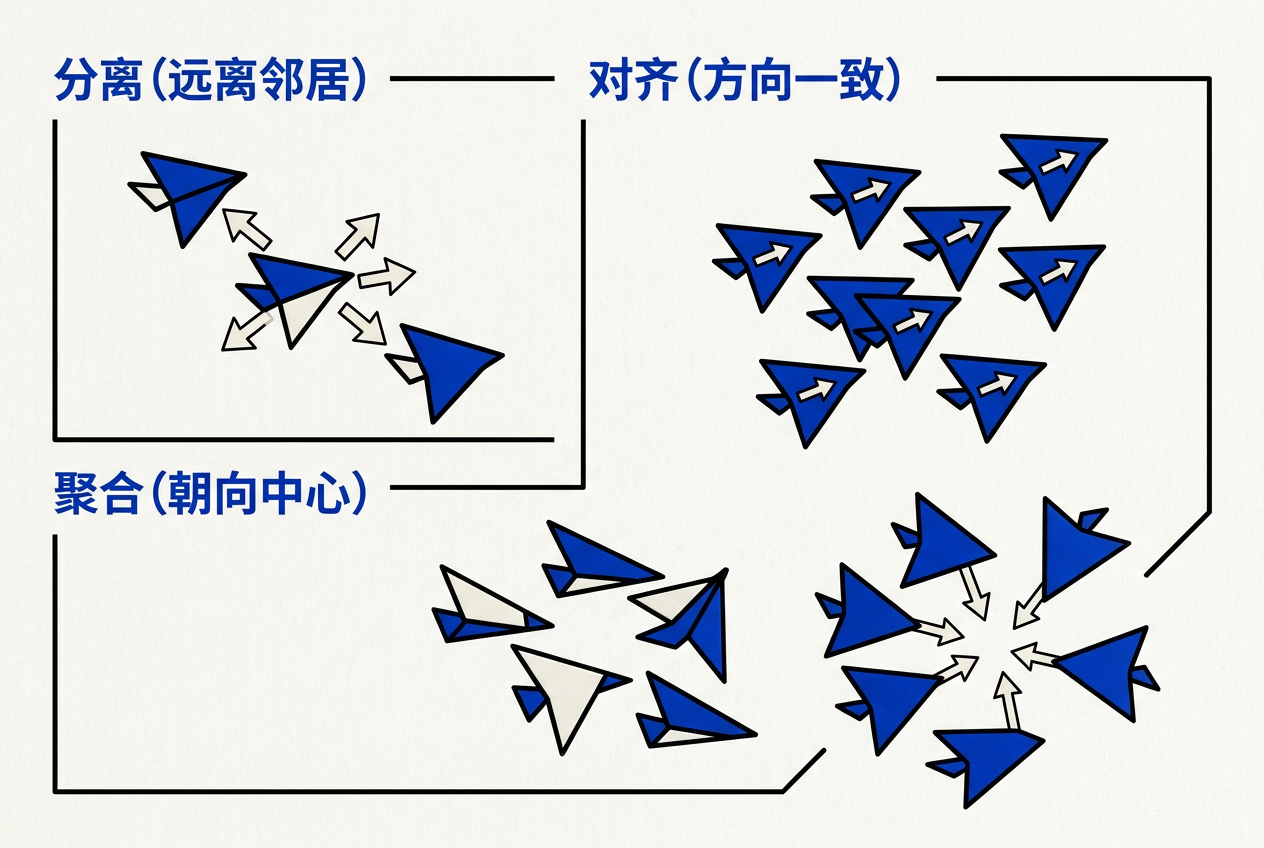 Boids群体动画