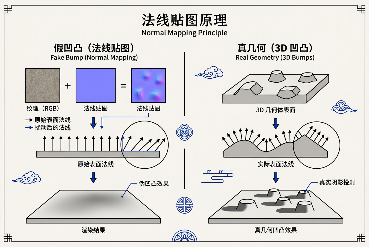 Mipmap选层——远处小物体用小纹理