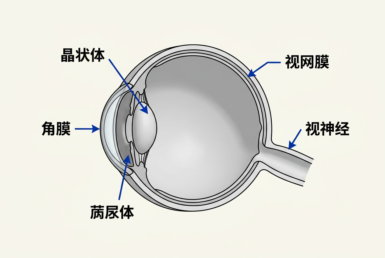 人眼解剖结构