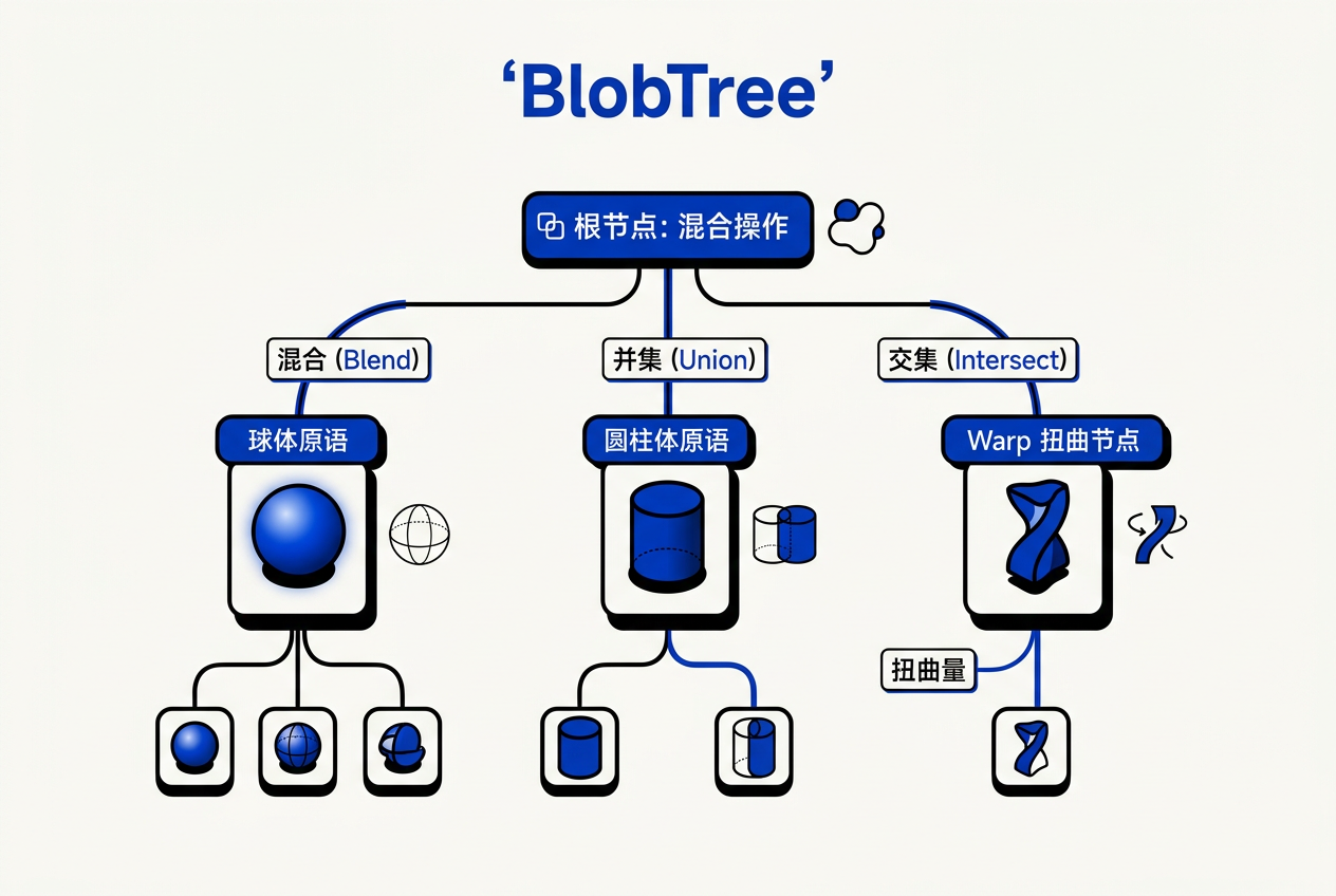 BlobTree场景图结构
