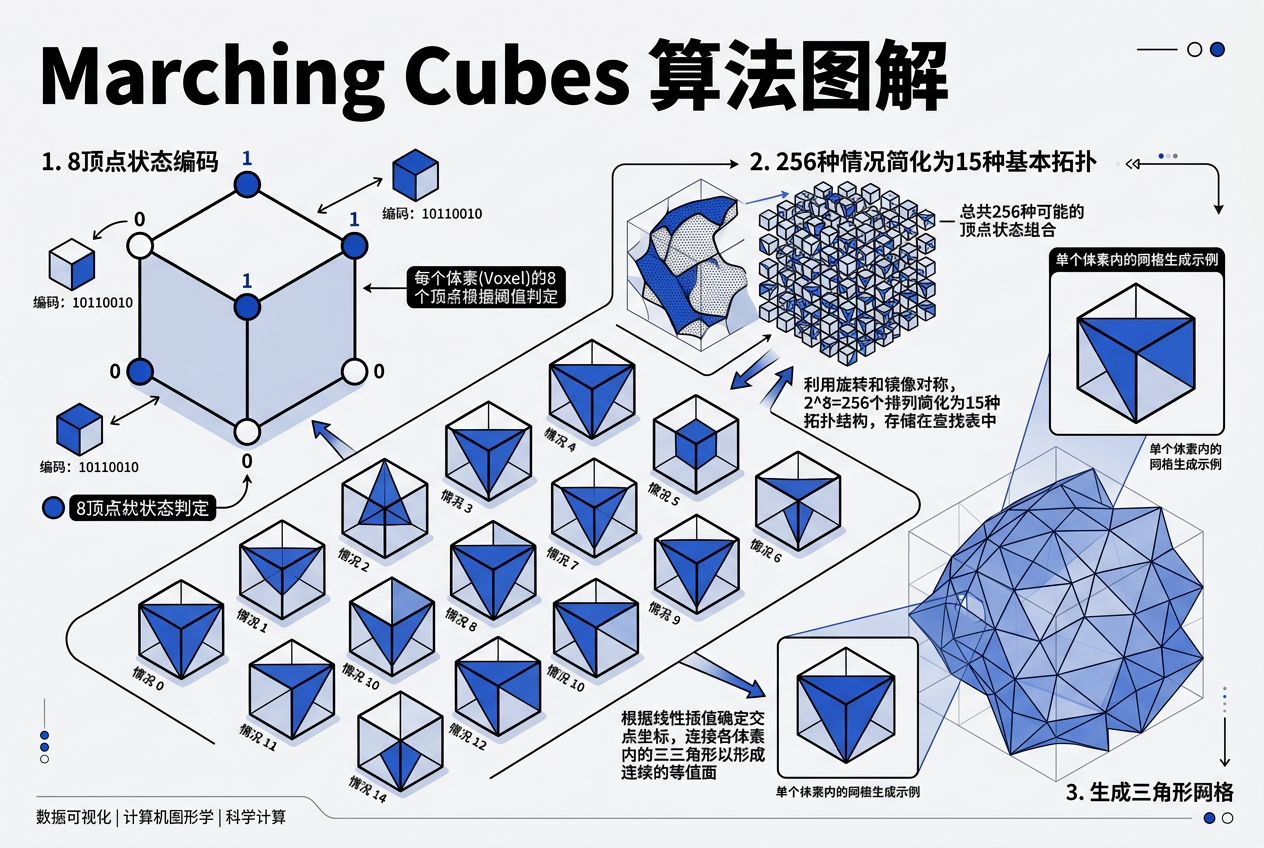 Marching Cubes算法图解
