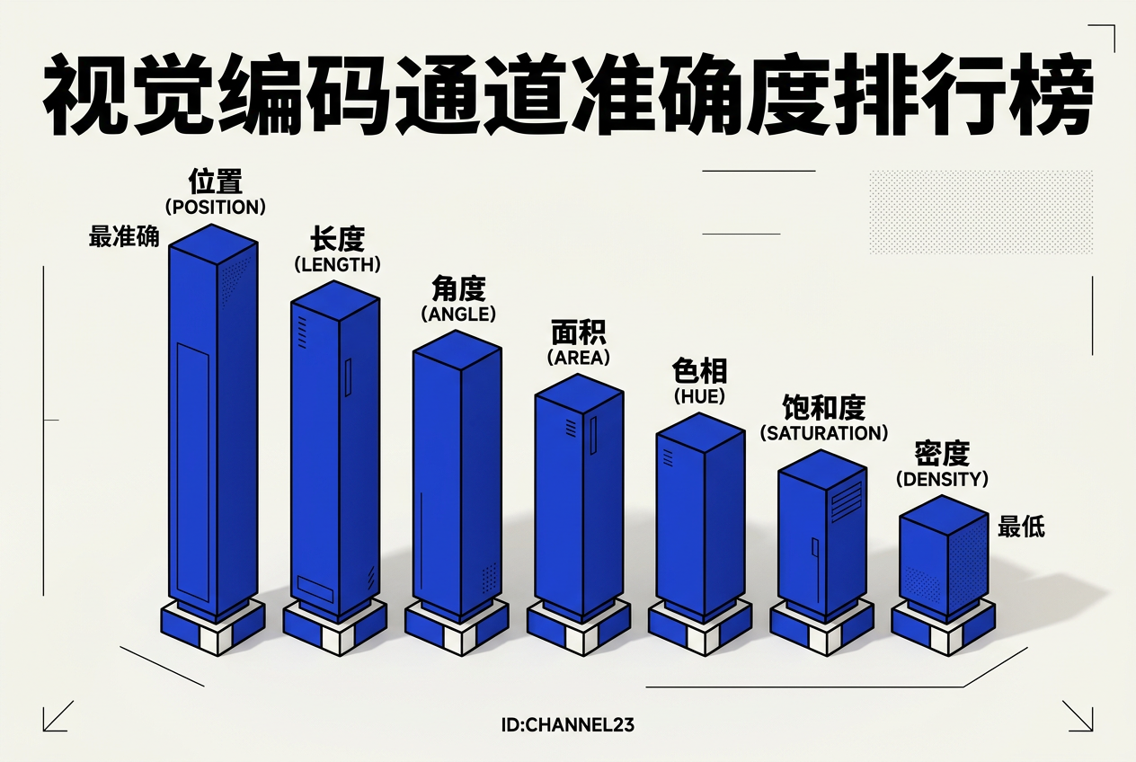 视觉编码通道排行榜